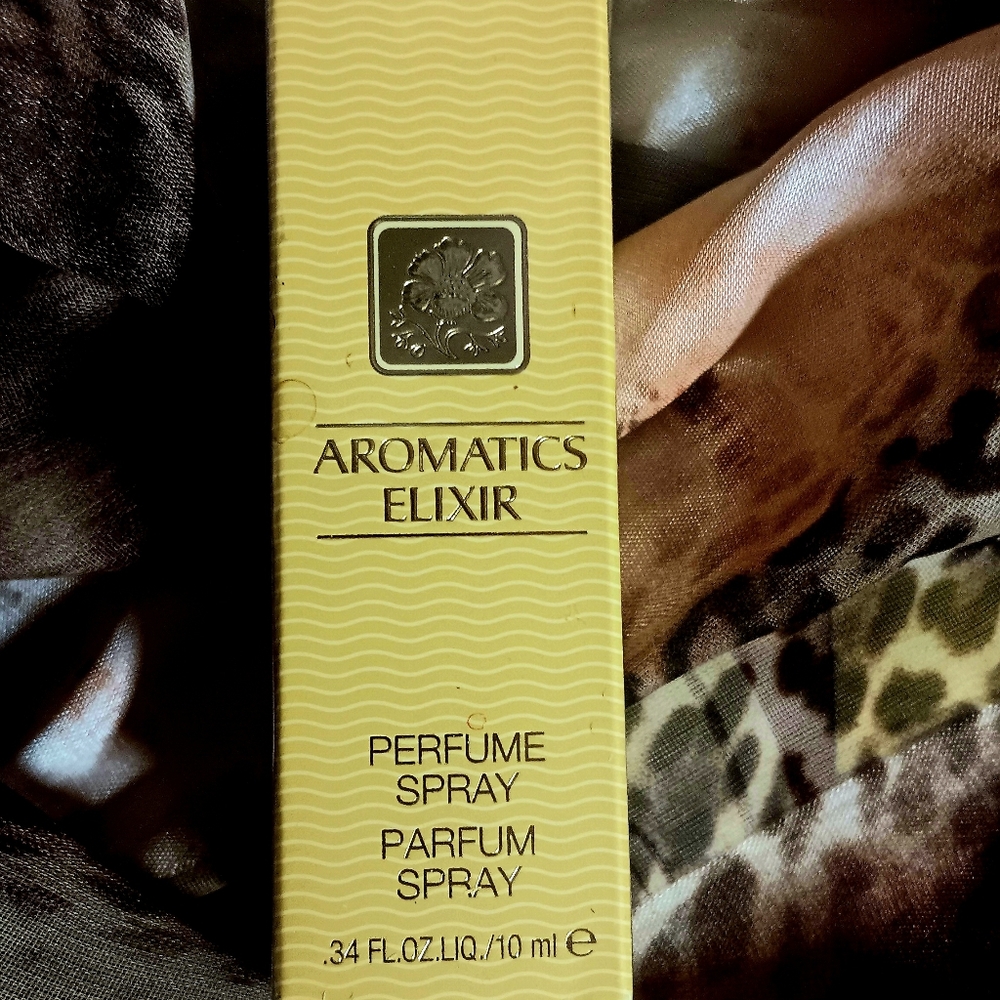New W/box Genuine Aromatics Elixir .34 Fl Oz. Spray